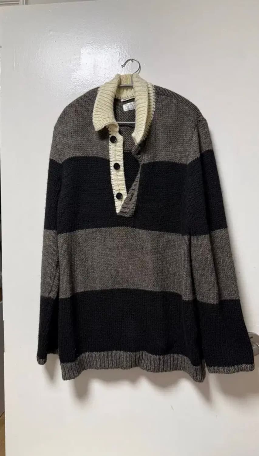 아워레가시 빅 피케 아크릴 럭비 스트라이프 46 상품이미지2