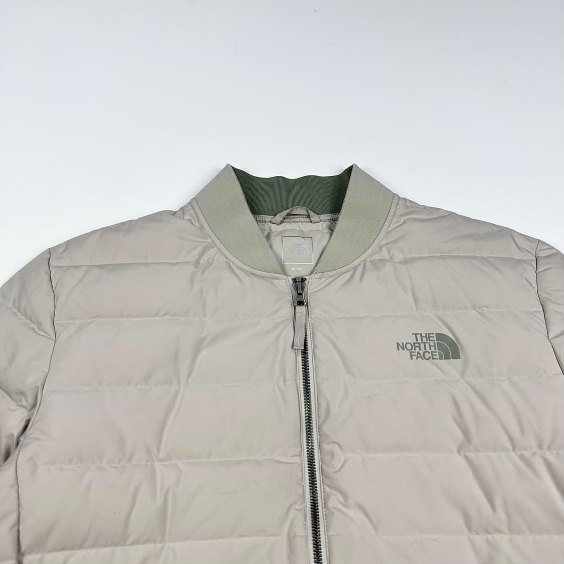 노스페이스 마운틴 아이보리 경량패딩 점퍼 (M) 상품이미지1