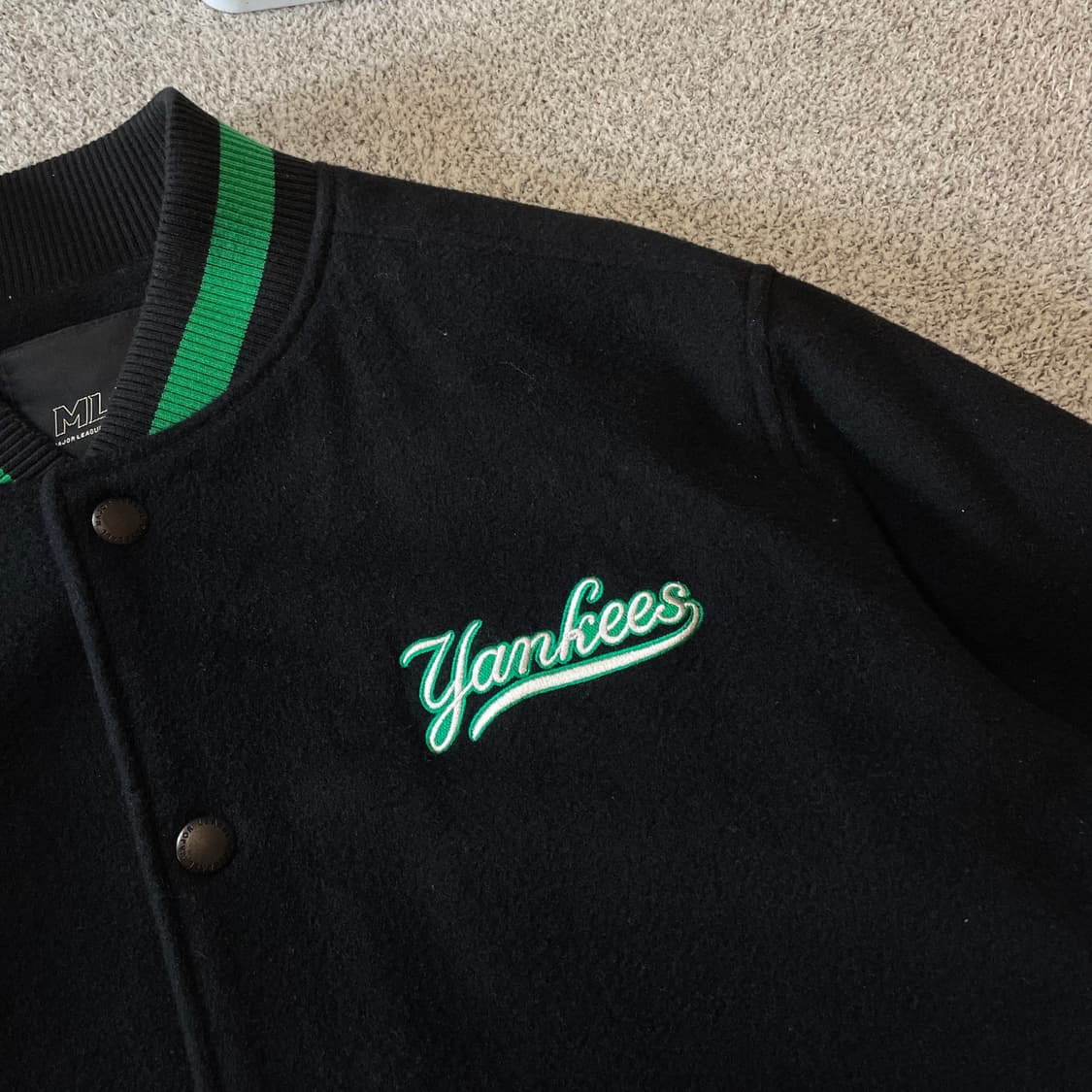 MLB 뉴욕양키즈 모직 자켓 상품이미지2