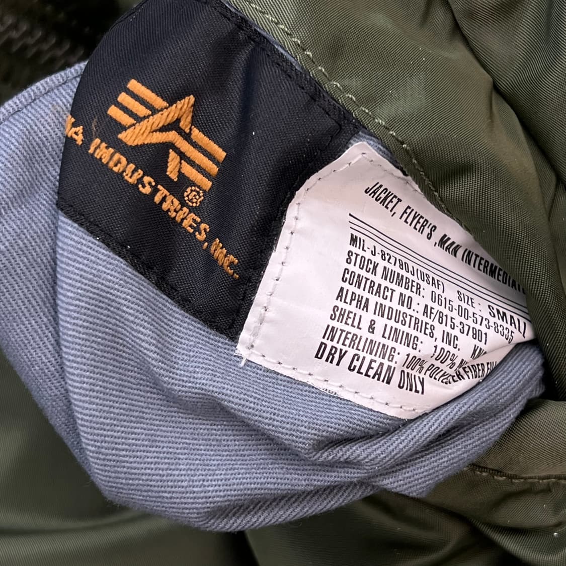 알파인더스트리 ma-1 항공점퍼 r3017 상품이미지9
