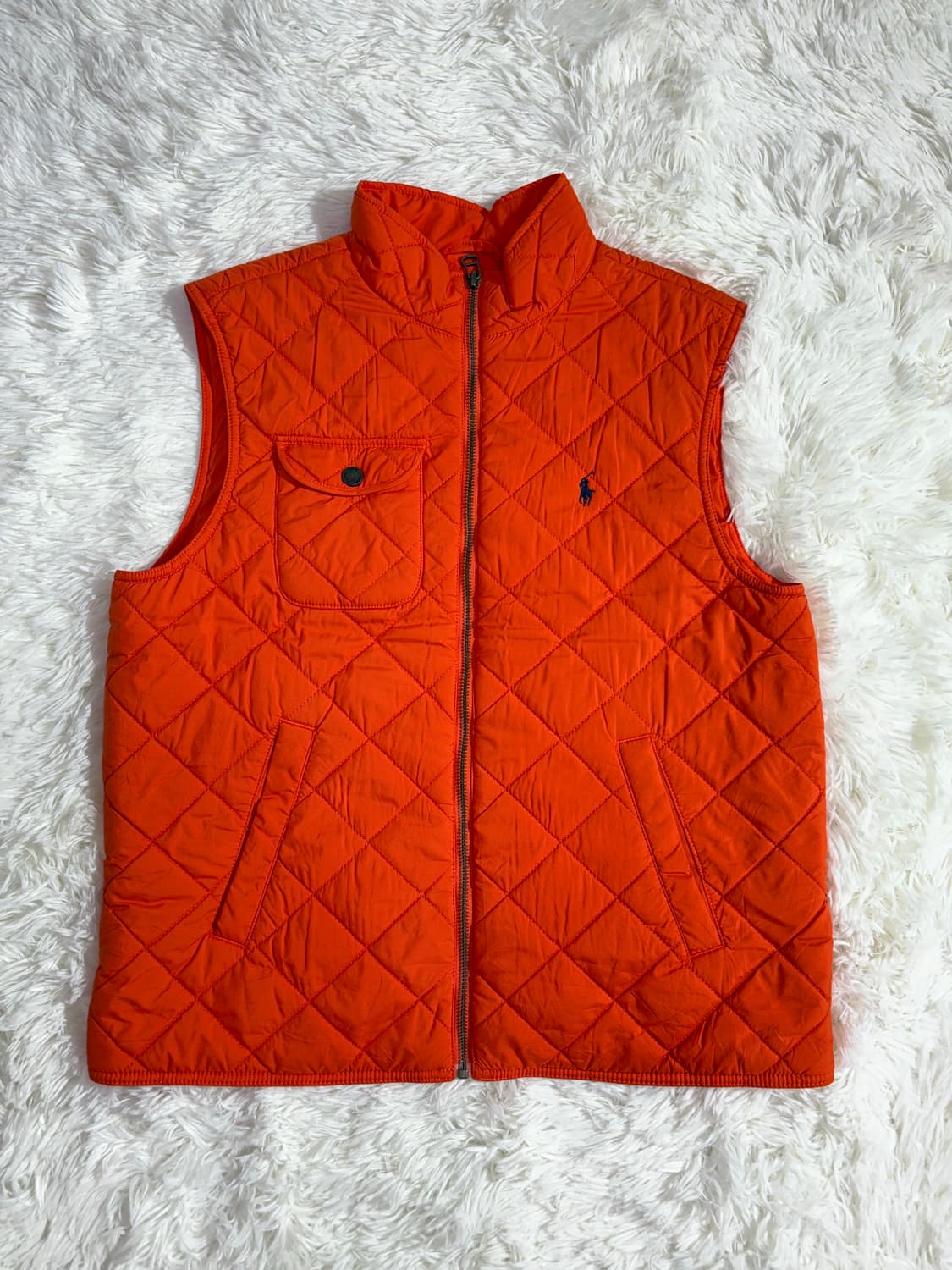 폴로 랄프로렠 오렌지 포니 퀼팅 베스트  상품이미지3