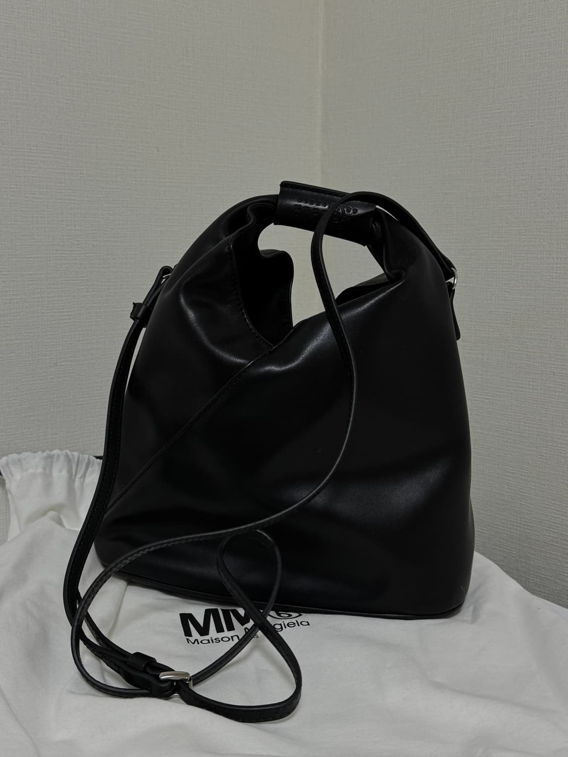 MM6 재패니즈 크로스백 블랙 상품이미지2