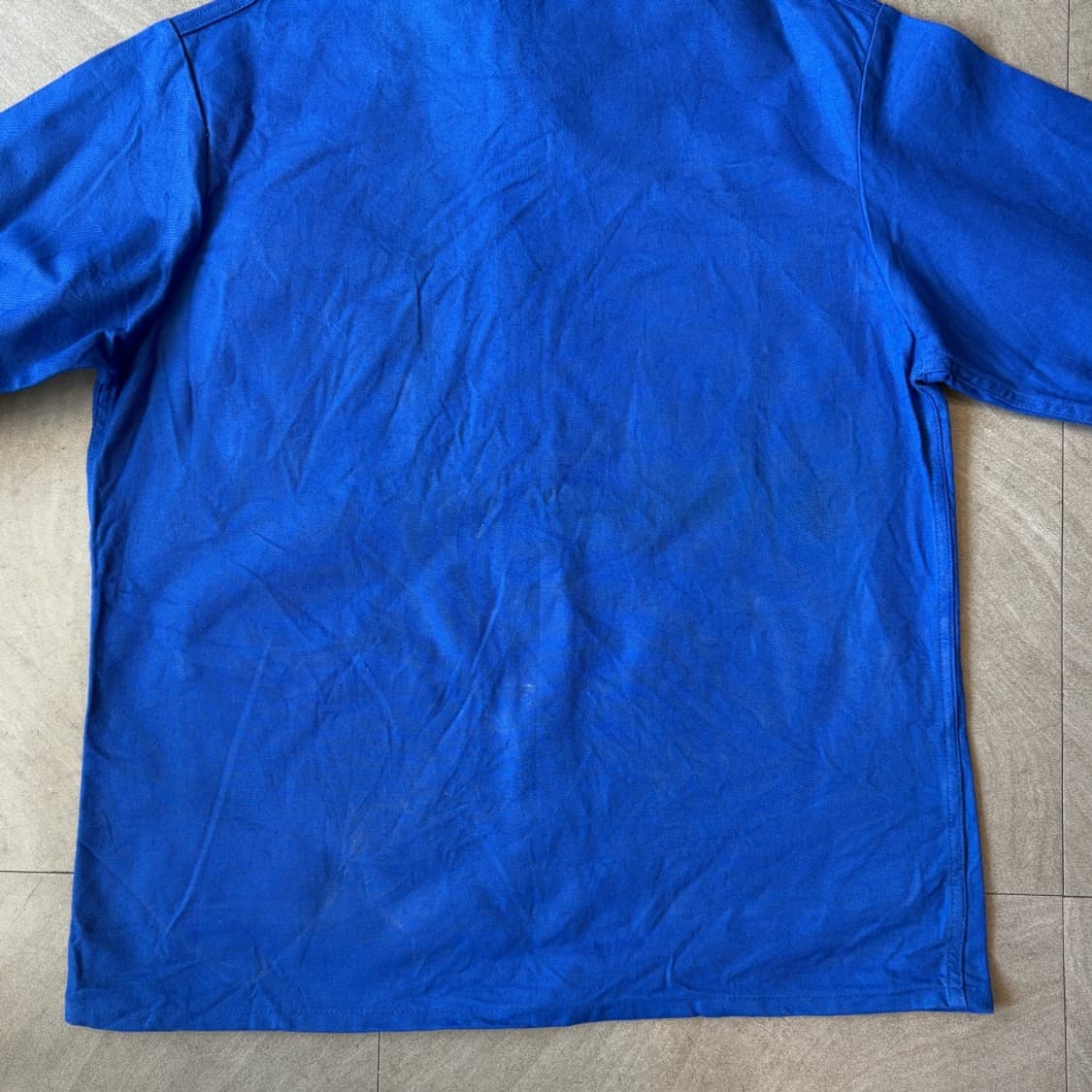 90년대 빈티지 프랑스 생산 프렌치 워크 트윌코튼 자켓 상품이미지8