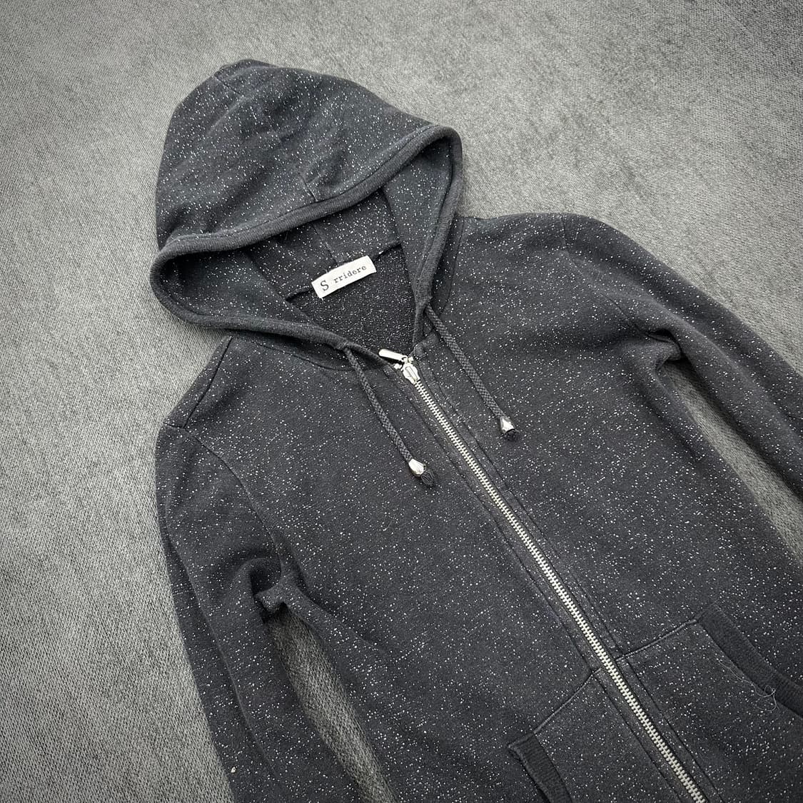 Sorridere black glitter hoodie  상품이미지4