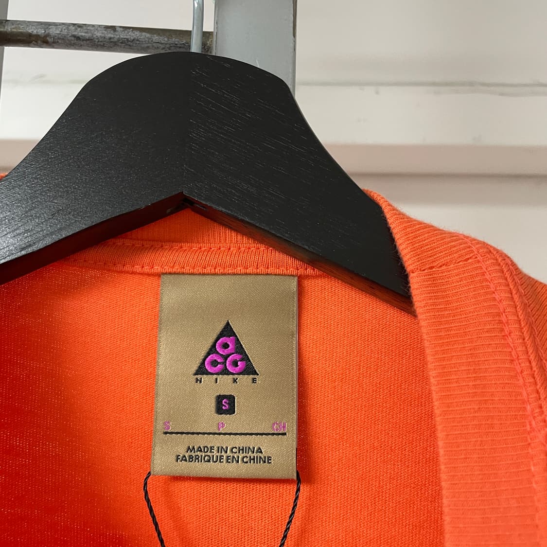 나이키 ACG 반팔 티셔츠 오렌지 S 상품이미지5