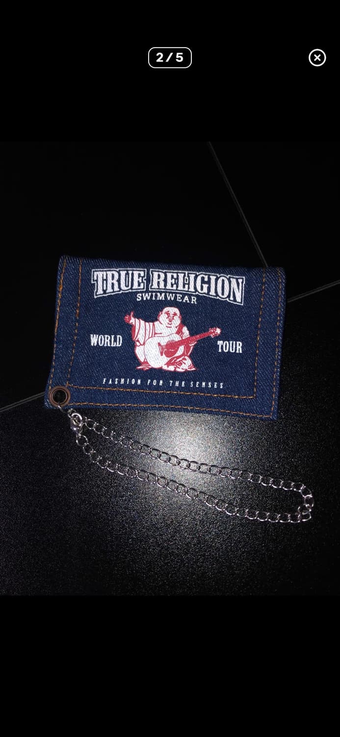 트루릴리젼 데님 카드지갑 상품이미지2