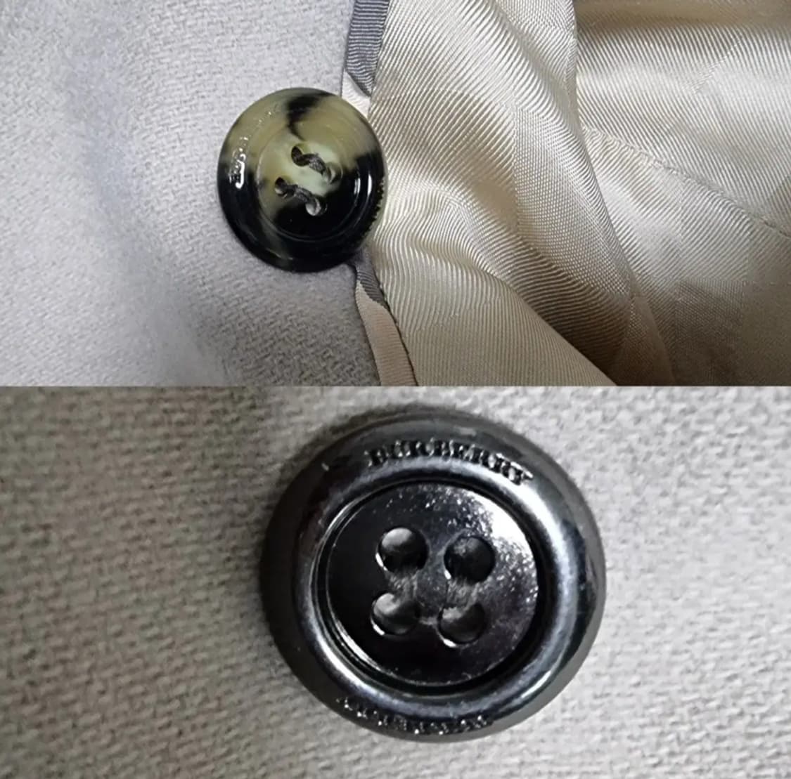 (uk12 국내66) 버버리 런던 울 캐시미어 더블 코트 상품이미지8