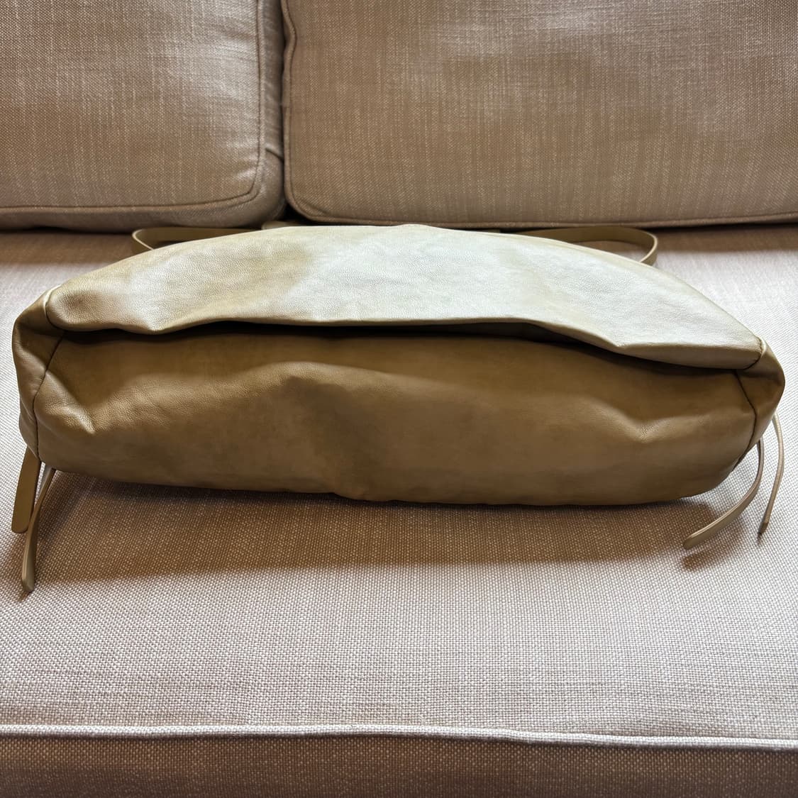 스컬프터 Folded Slouchy Bag Dirty Green 상품이미지5