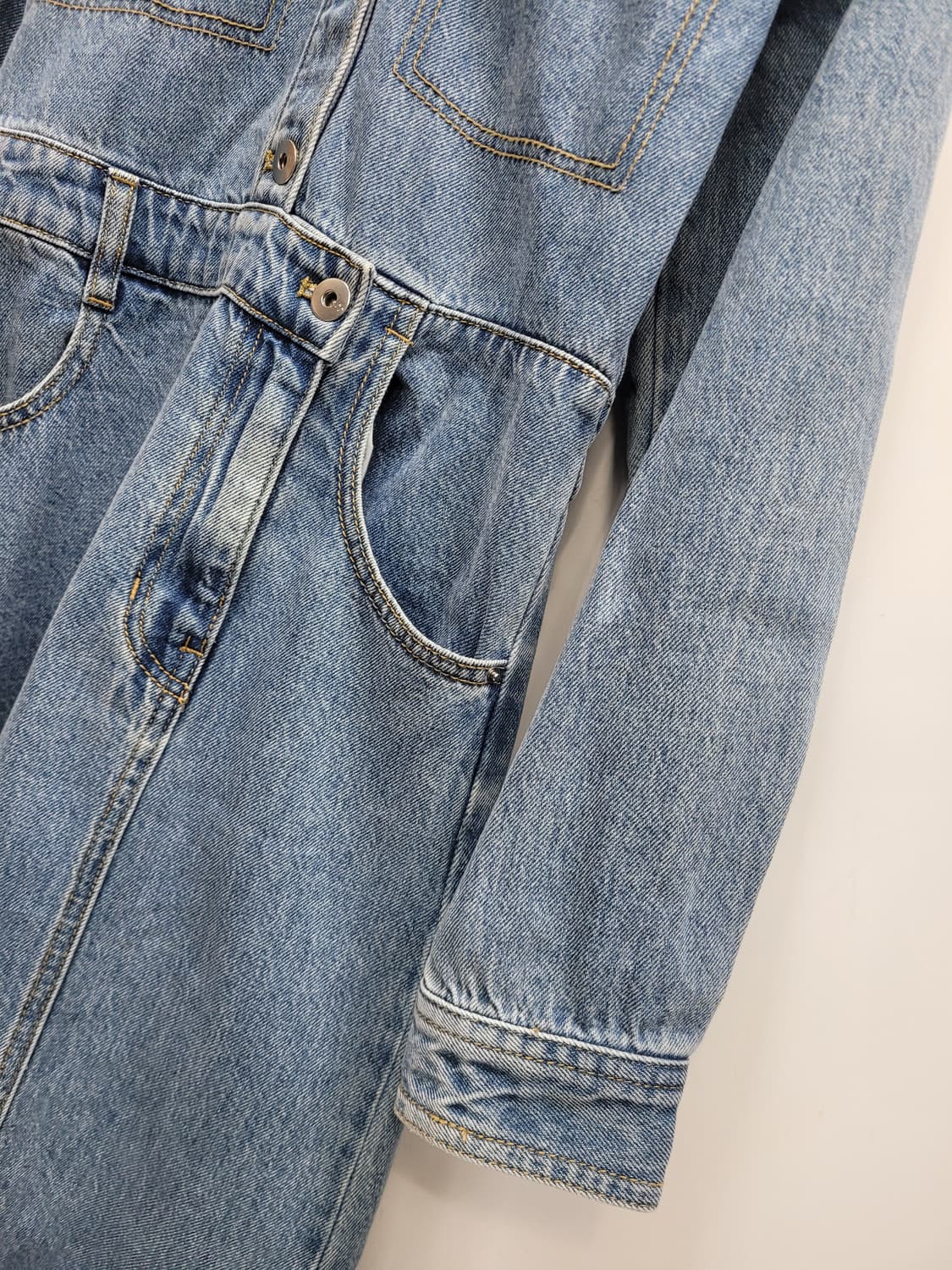 JUCY JUDY 23SS 쥬시쥬디 언발 데님 원피스 / 여 85
 상품이미지5