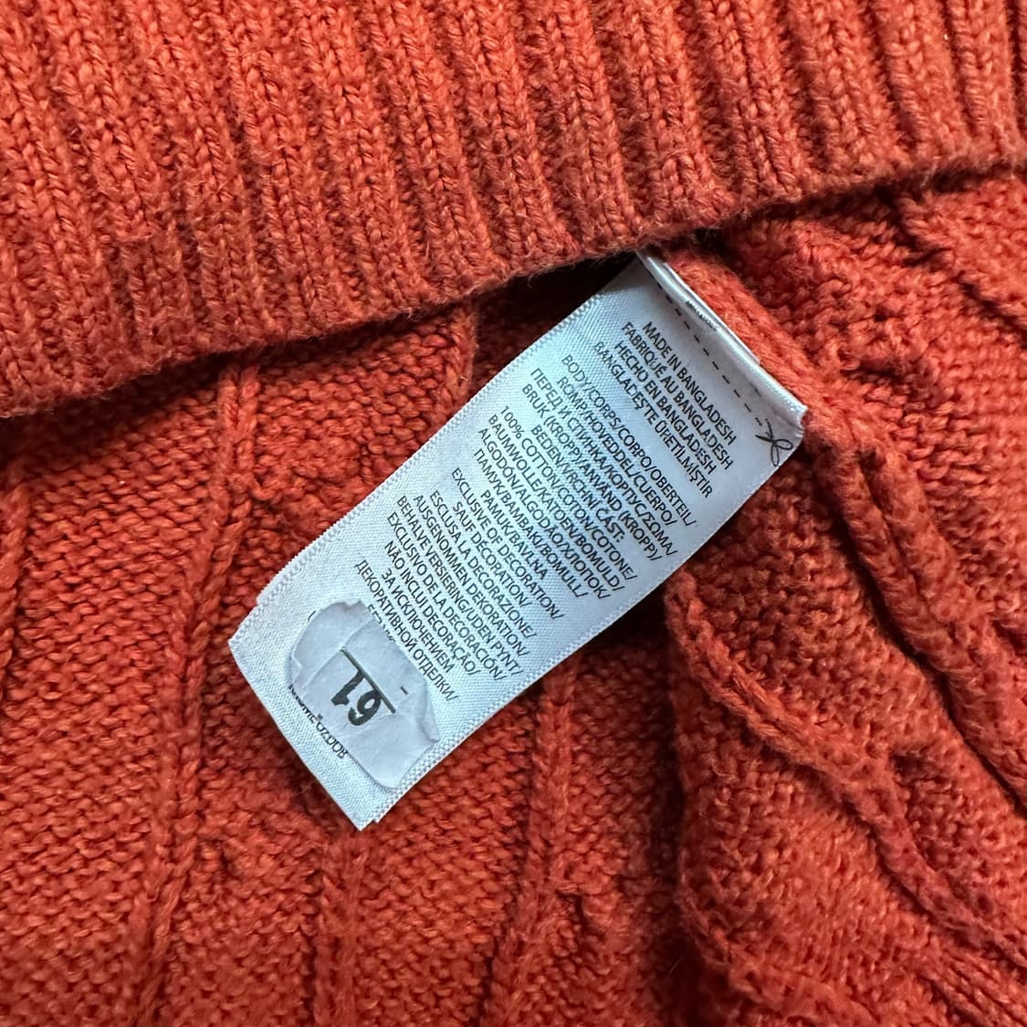 폴로랄프로렌 케이블 니트 상품이미지5