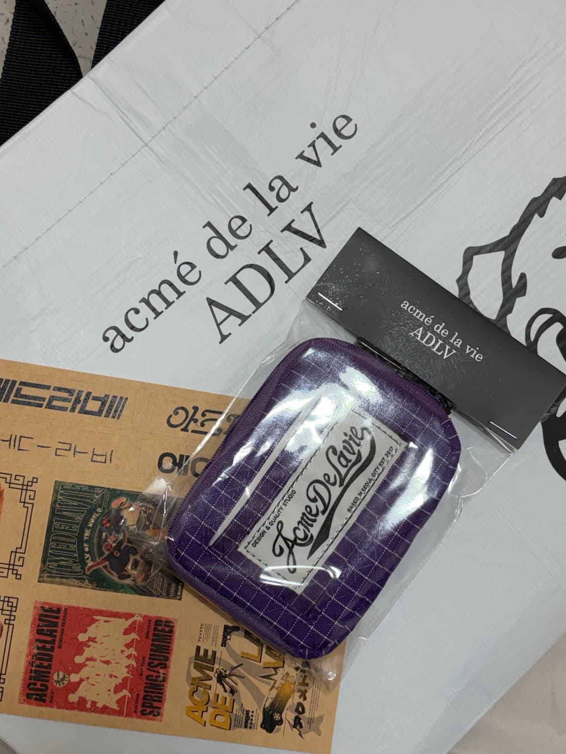 정품 아크메드라비 키링 카드지갑 (남•녀 공용가능) 새상품 상품이미지5