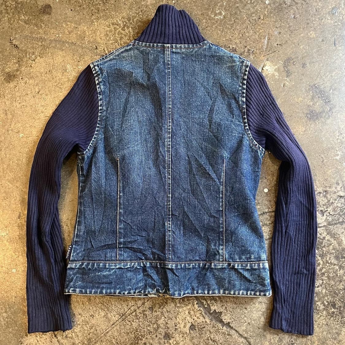  Kangol y2k knit denim jk 상품이미지3