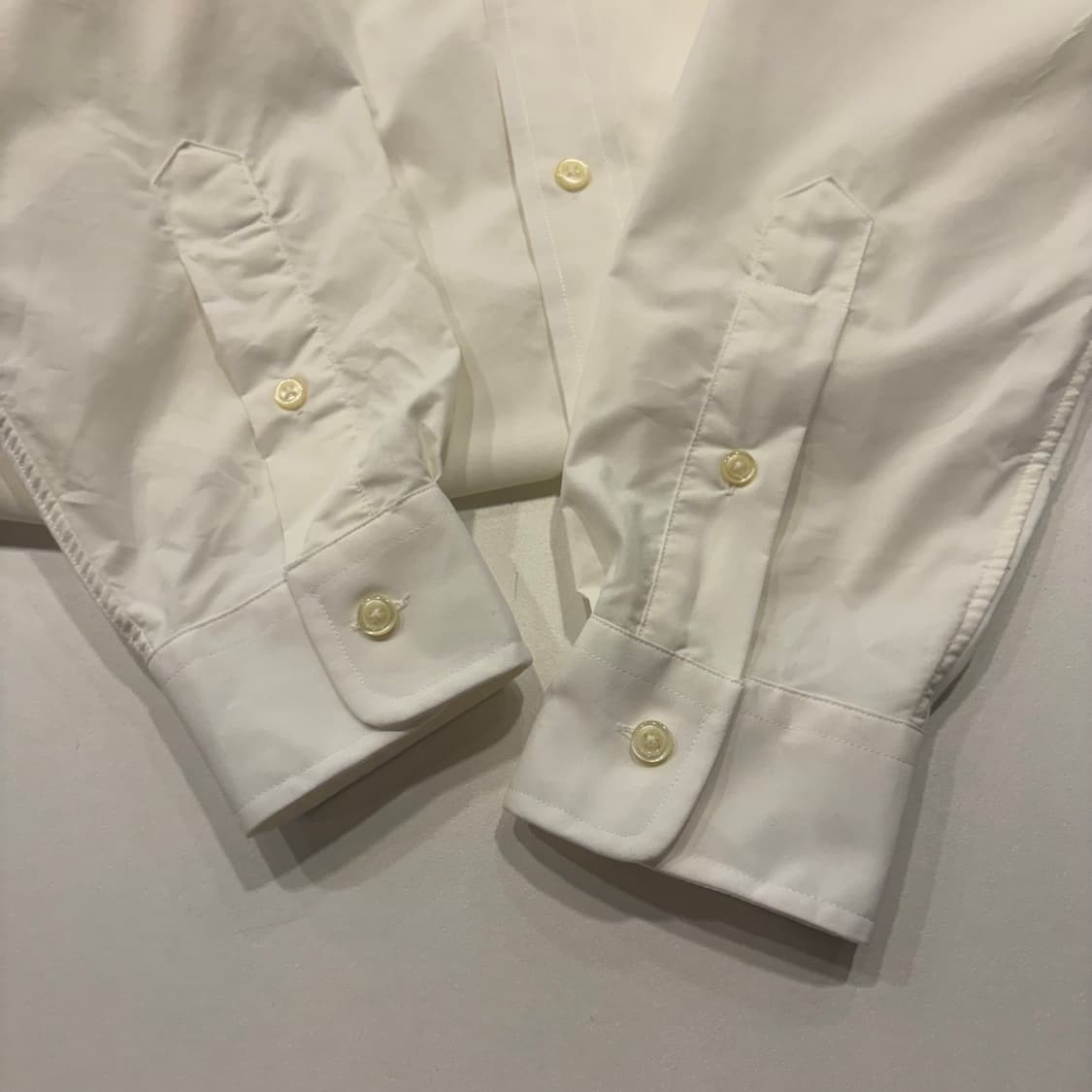 [S] 폴로 랄프로렌 클래식핏 화이트 코튼 셔츠 D960 상품이미지7
