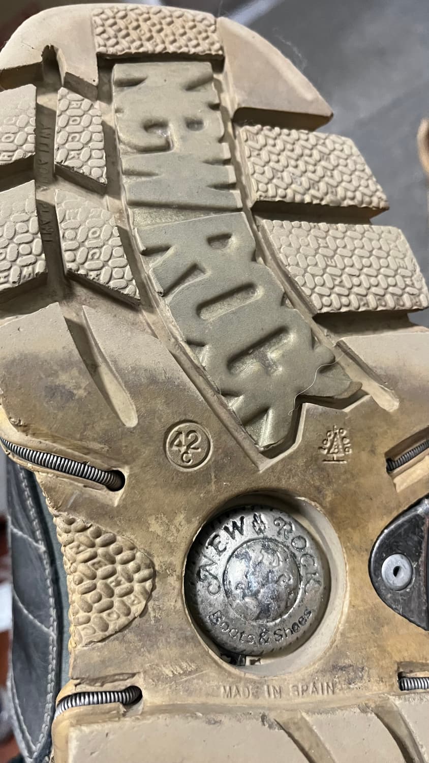 뉴락 플랫폼 부츠 빈티지 42 상품이미지9