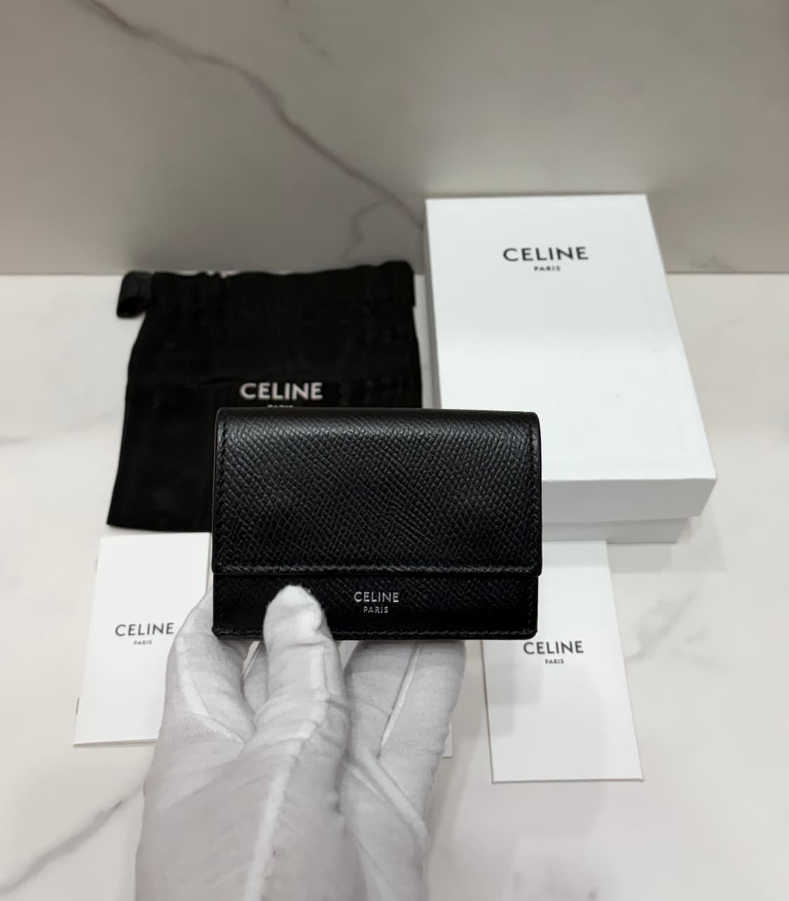 [정품] S급 셀린느 트리폴드 반지갑 상품이미지1