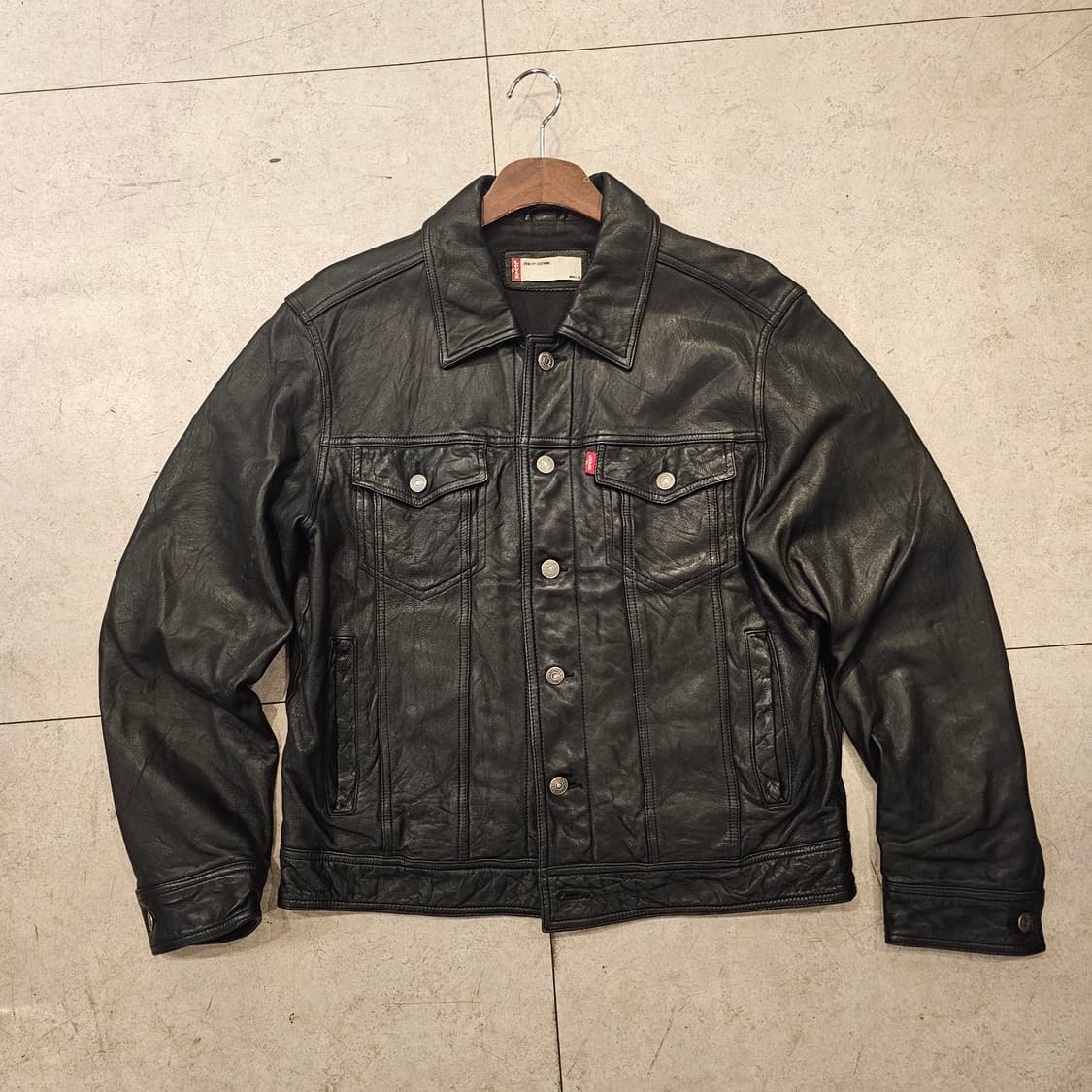 L 리바이스 가죽 트러커 3세대 상품이미지1