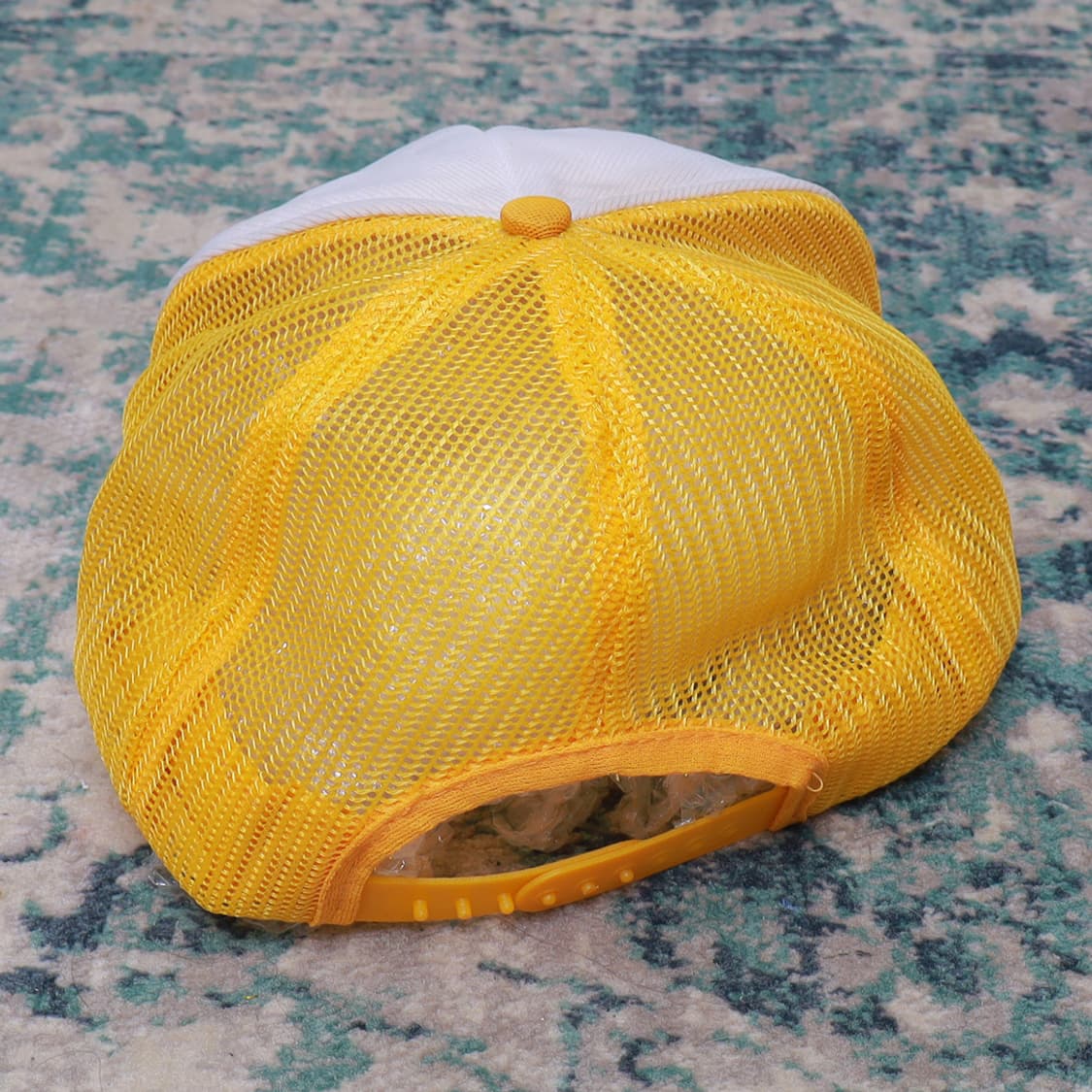 VTG 빈티지 모자 90년대 트러커 캡 엘로우 상품이미지3