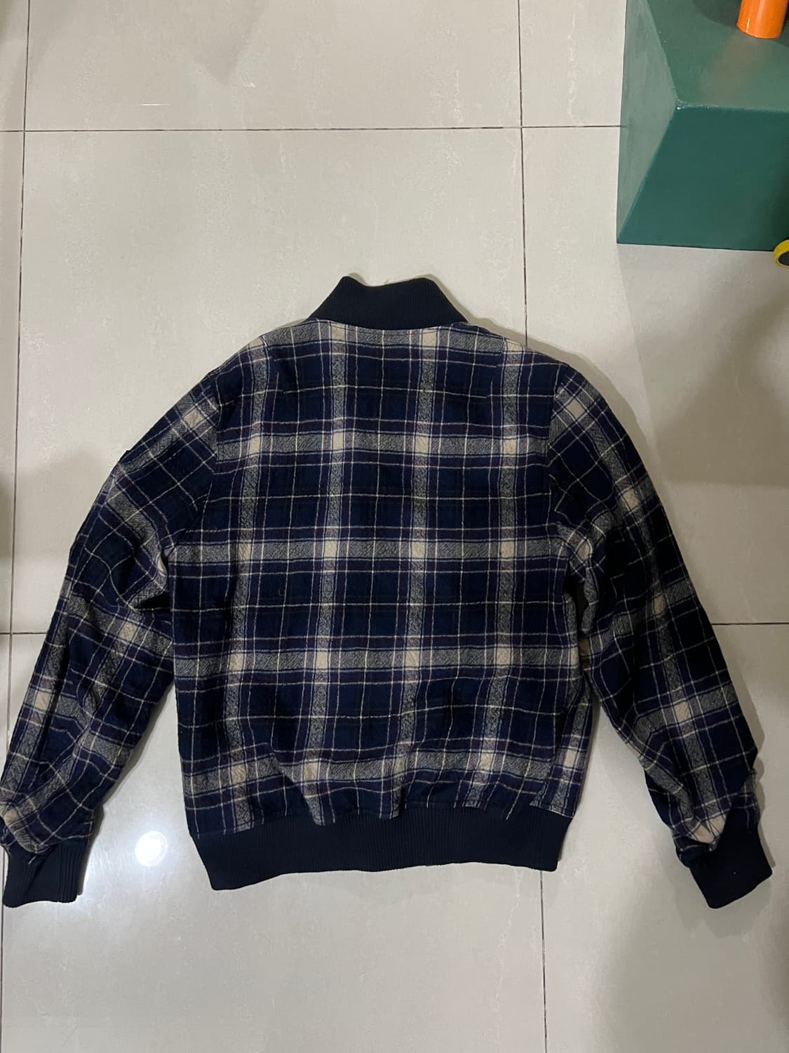 sacai check flannel wool ma-1 상품이미지2