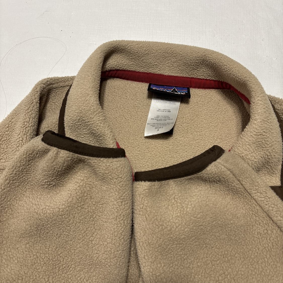 11FW 파타고니아 신칠라 스냅-T 베이지/브라운 상품이미지5