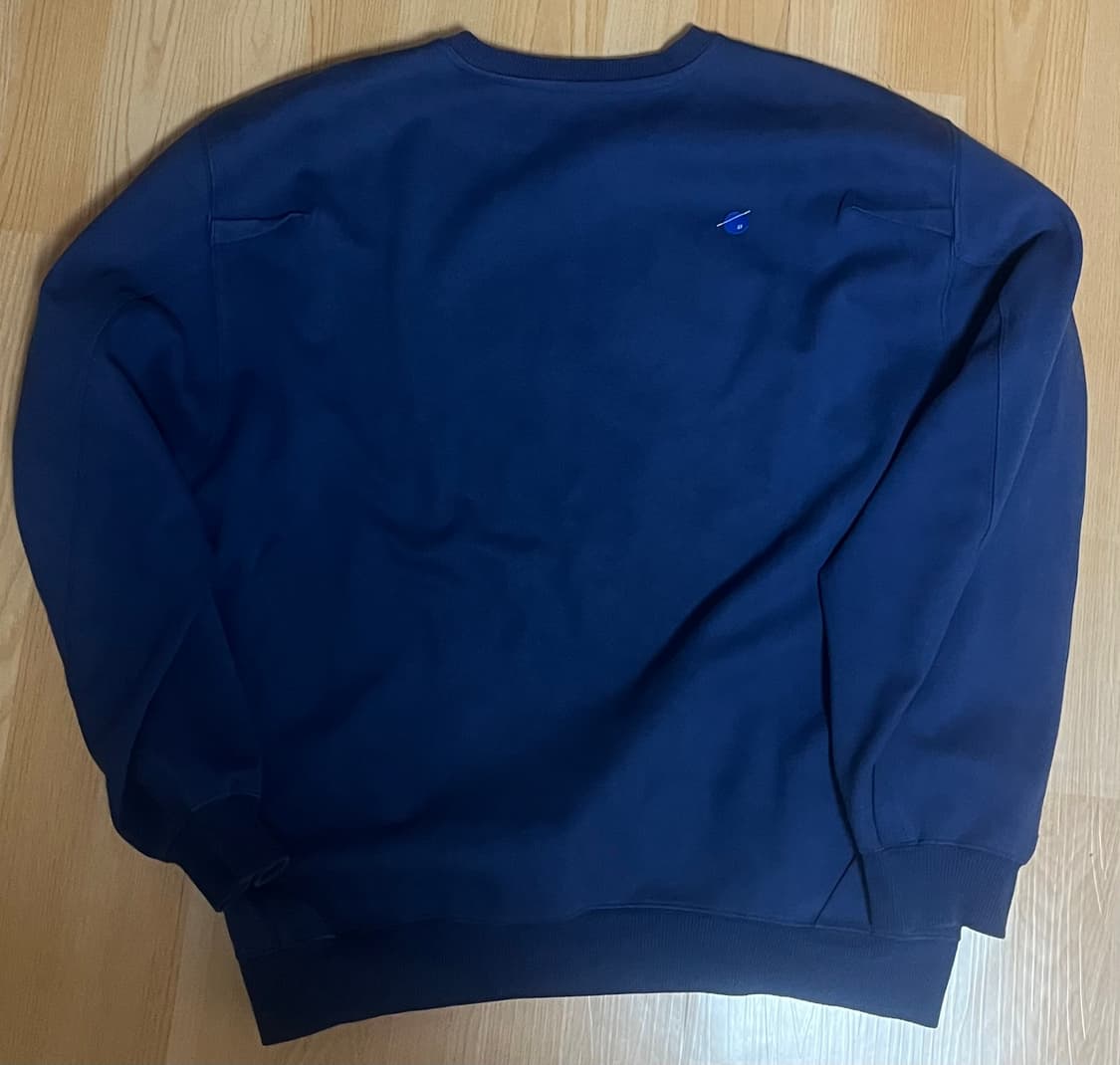 [A3] 아더에러 베리프 로고 스웨트 셔츠 네이비 상품이미지3