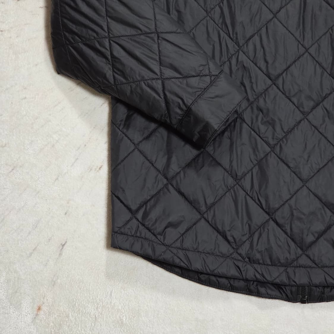 자라 패디드 누빔 블랙 셔츠 상품이미지6