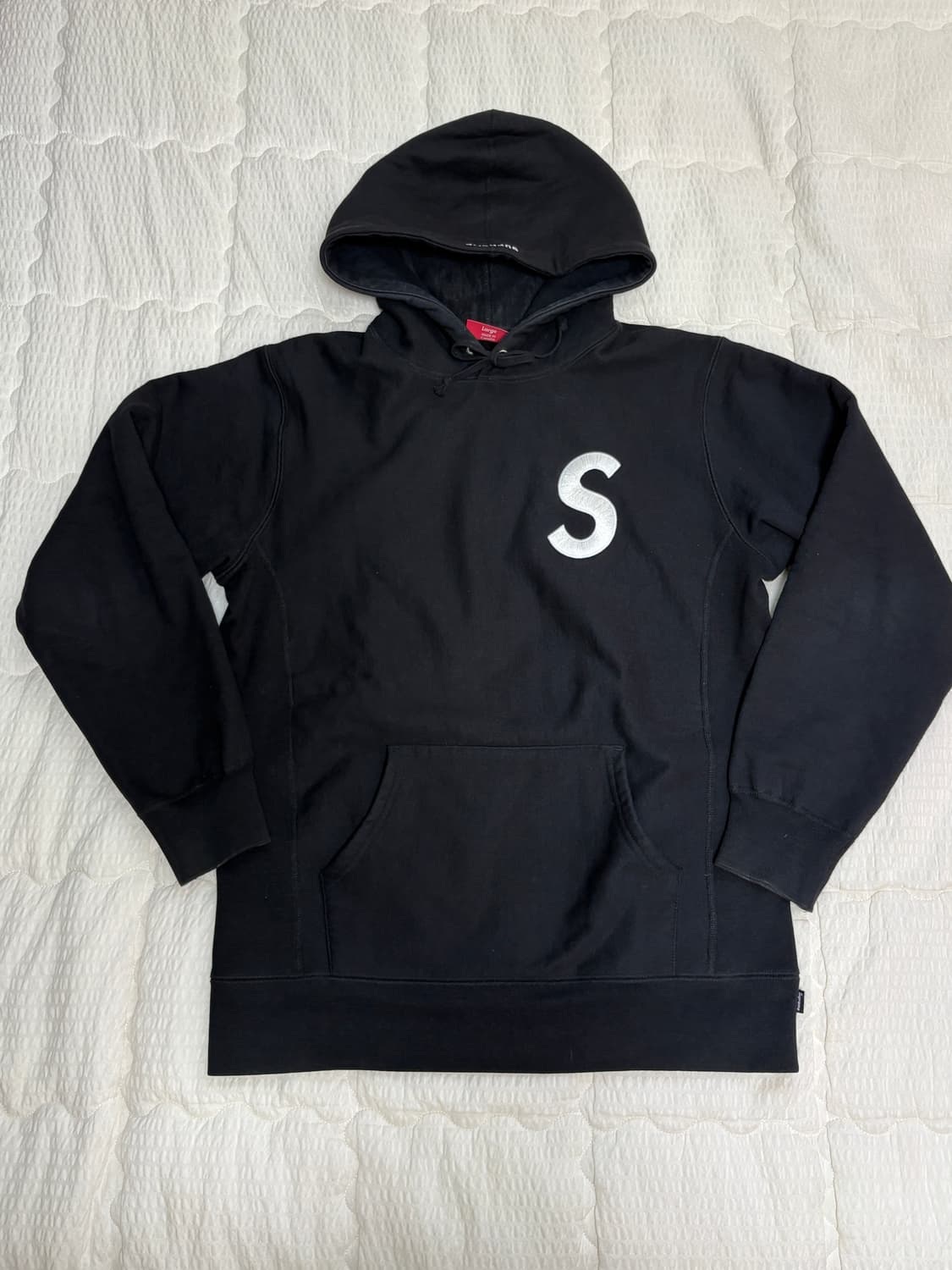 Supreme S Logo Hooded Sweatshirt / Black 상품이미지1