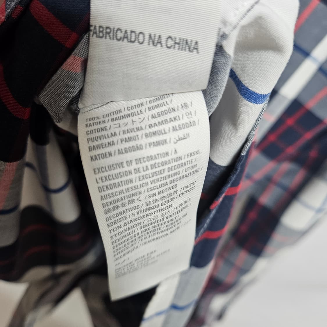 홀리스터 스몰로고 체크셔츠 XL 상품이미지7