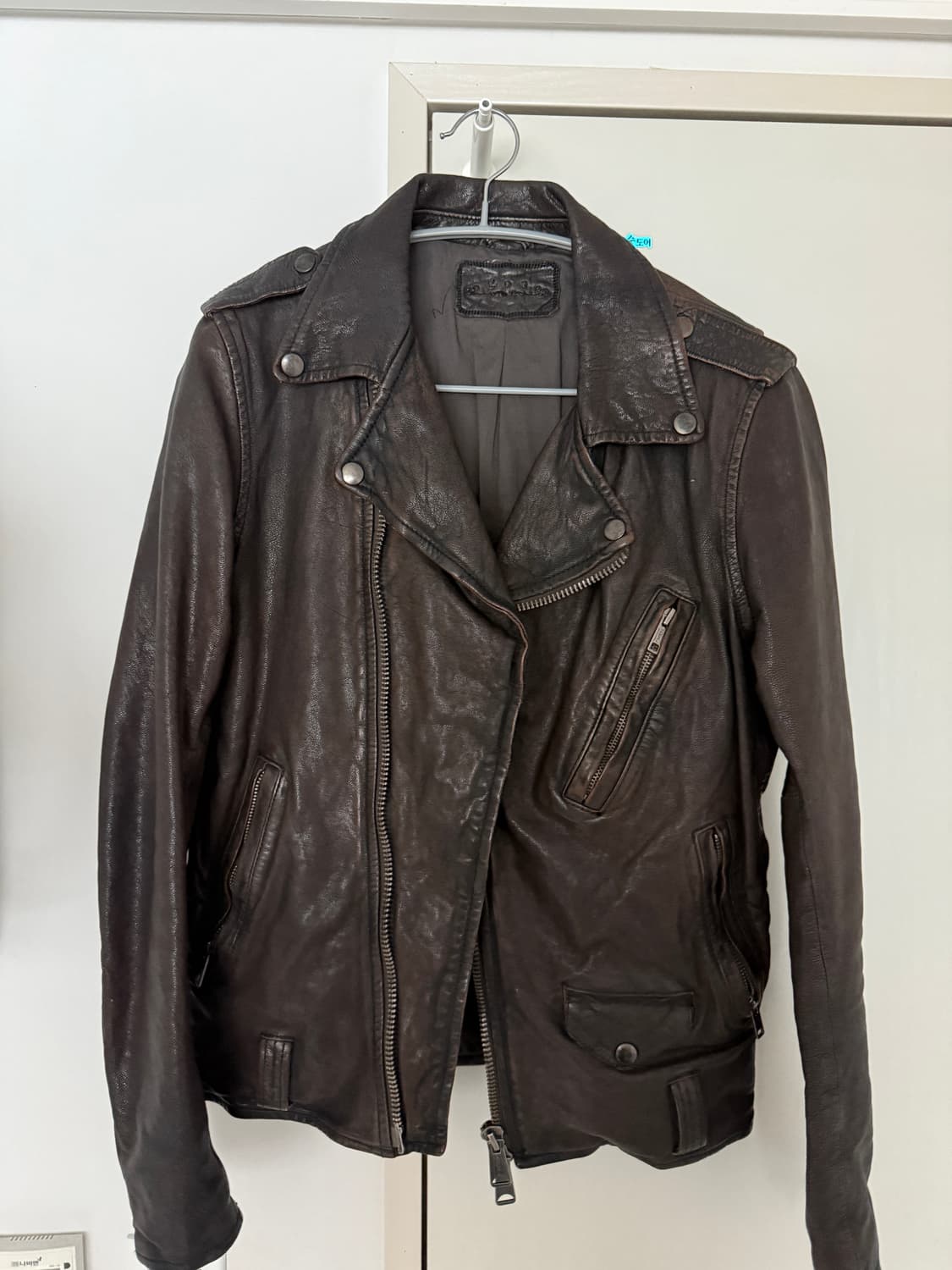 GOA shell leather jacket 상품이미지1