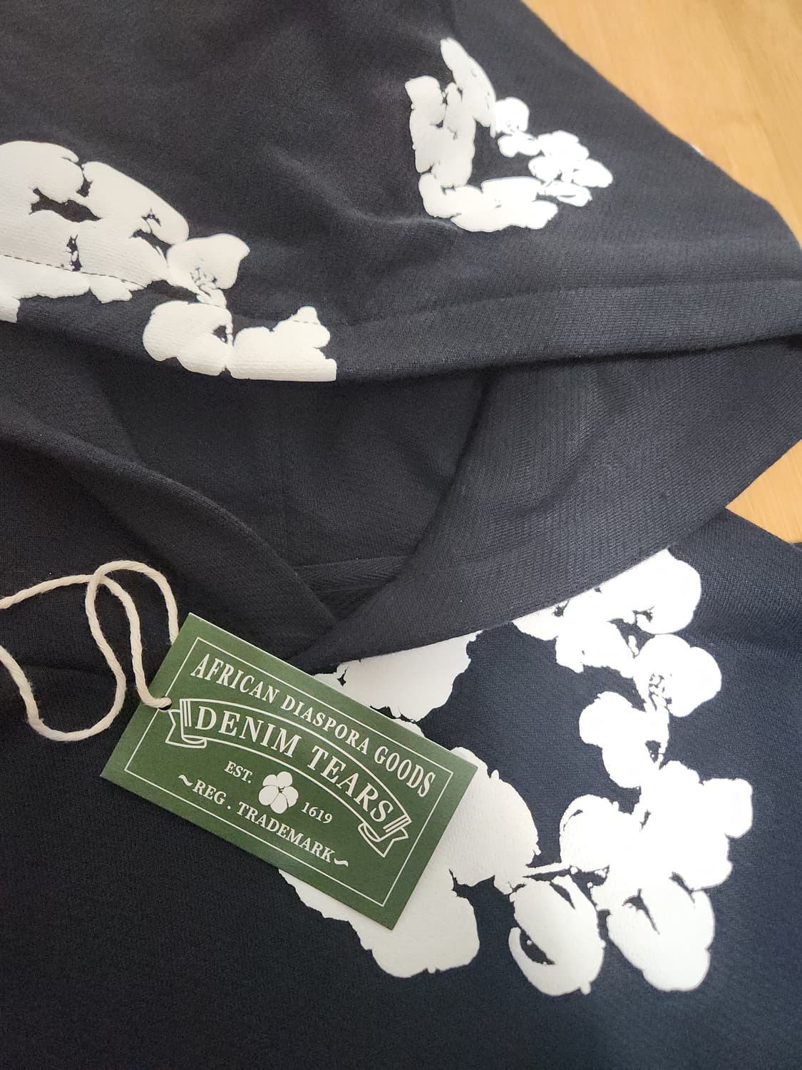 데님티어스 후드티 M (정품 인증 가능) 상품이미지1