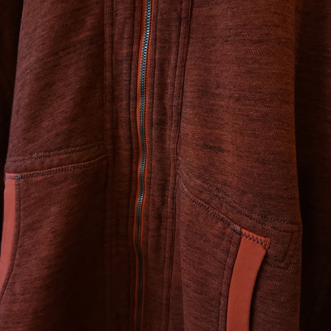 몬츄라 후드 집업 자켓 오렌지 스웻셔츠 L 상품이미지8