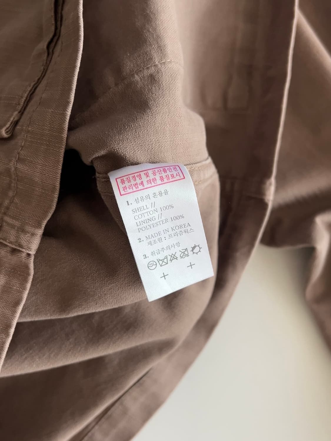 프리즘웍스 코튼 후드 아노락 L 상품이미지5