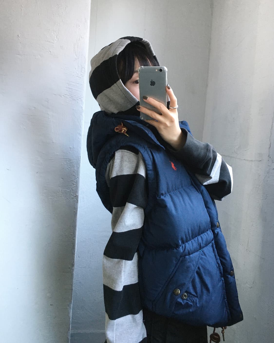 Polo 폴로 랄프로렌 신형 네이비컬러 덕다운 패딩 베스트 상품이미지8