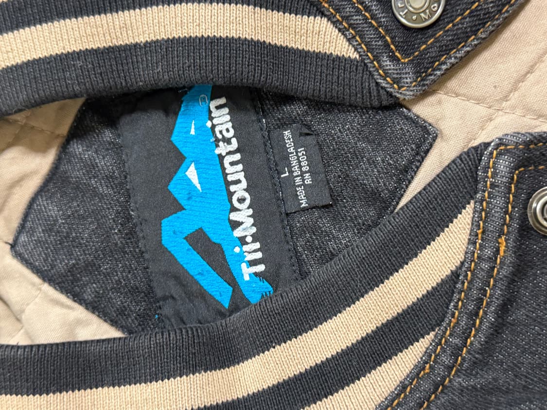 트리마운틴 데님 바시티 자켓 상품이미지4