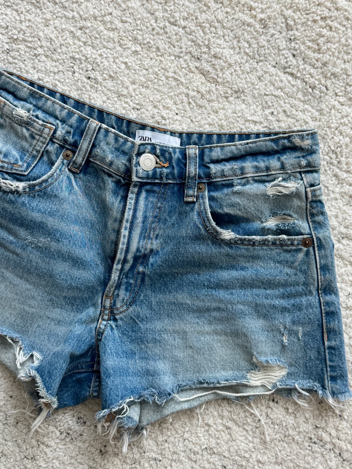 자라(zara) 데님 쇼츠 / 청반바지 상품이미지2