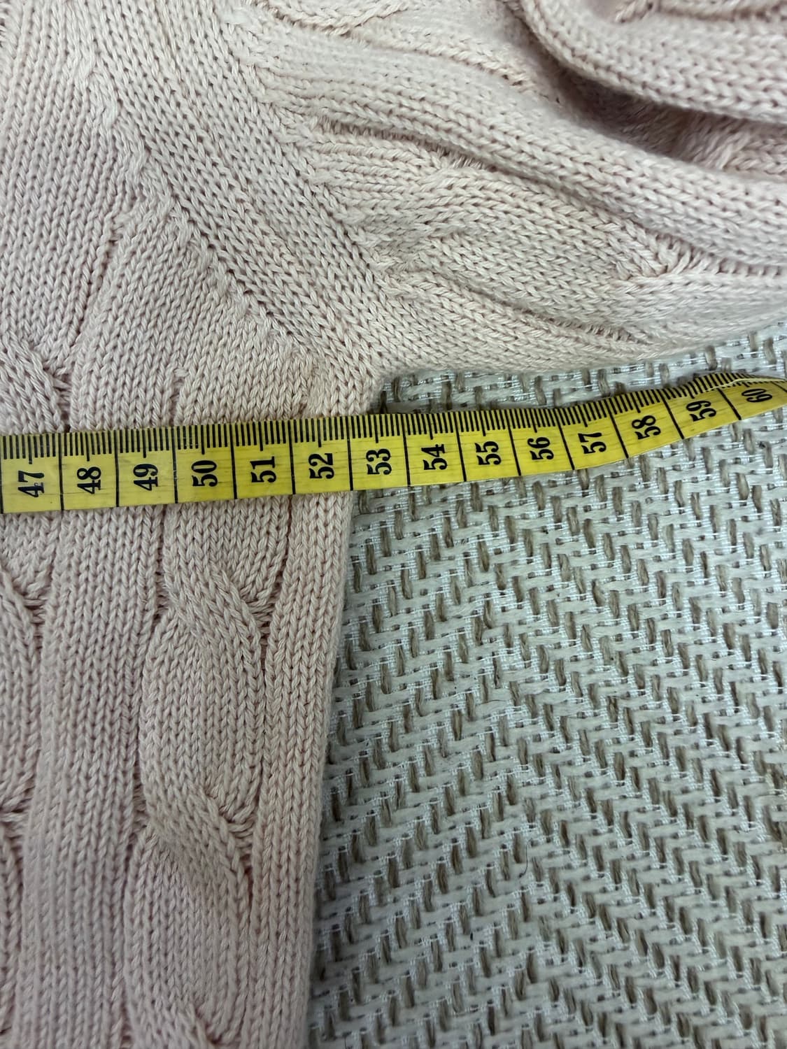 정품) 폴로랄프로렌 남성 케이블 니트 스웨터 L 상품이미지7