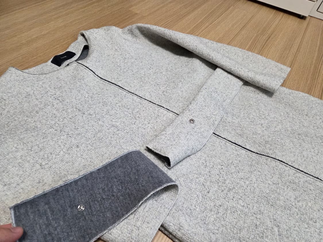 시스템  트위드 벨티드 원피스 상품이미지4