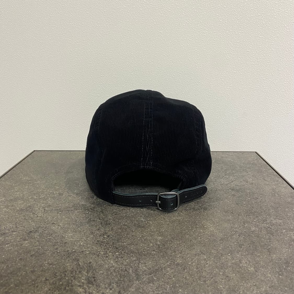 (OS) 슈프림 박스로고 캠프캡 모자 블랙 코듀로이 상품이미지4