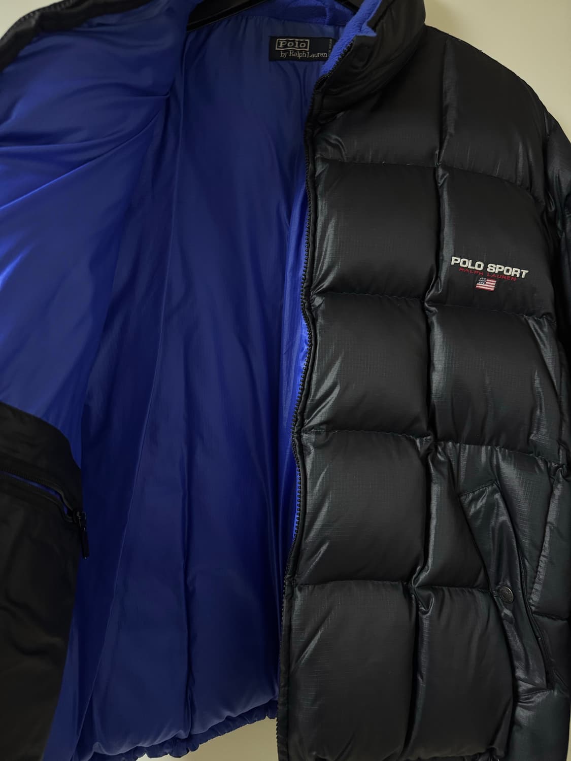 빈티지 폴로 스포츠 덕다운 패딩 자켓 상품이미지6