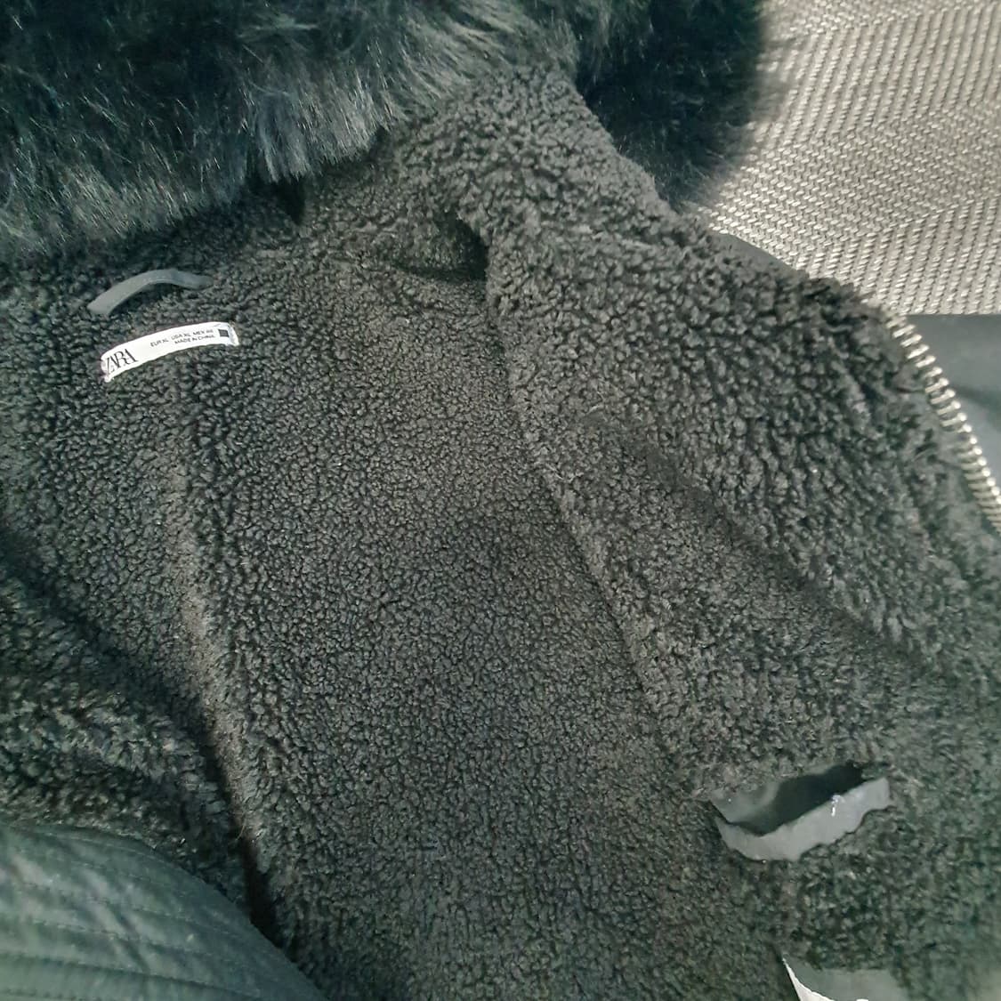 자라 겨울 기모 롱 점퍼 남자105 상품이미지6