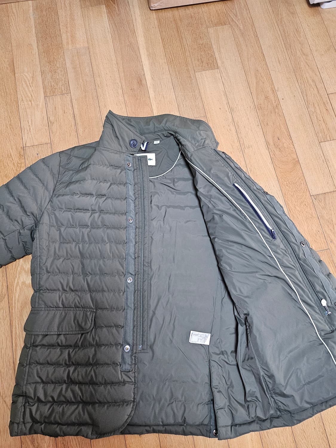 라코스테 퀼팅 다운자켓 상품이미지6