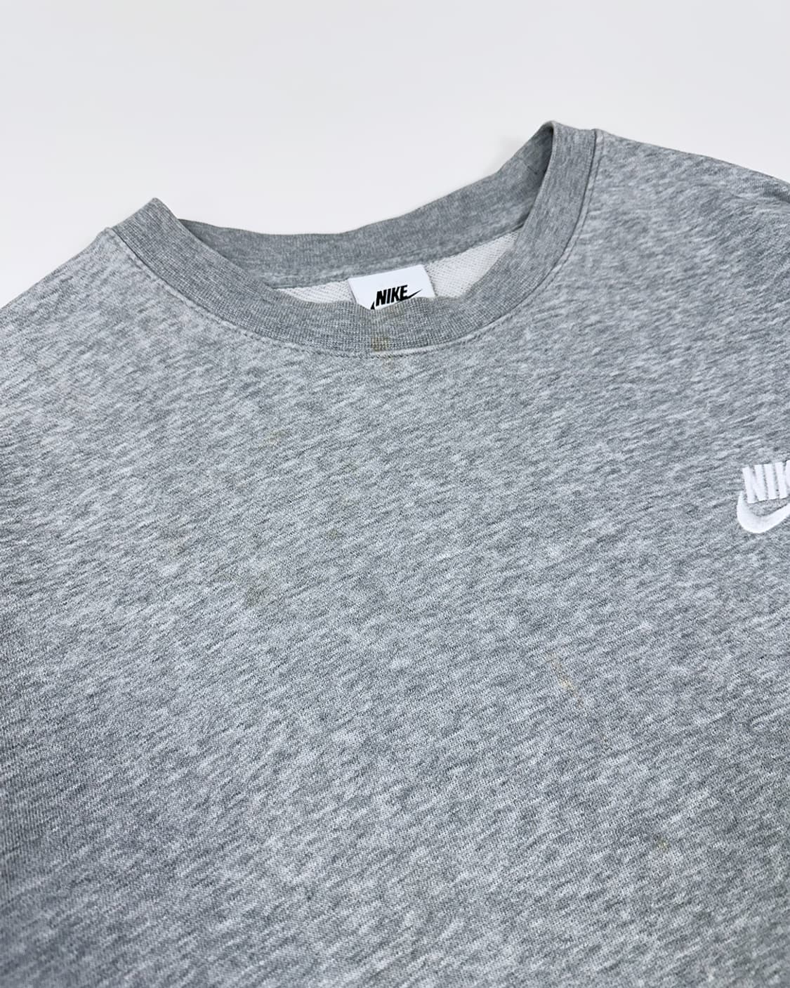 나이키 맨투맨 그레이 상품이미지3