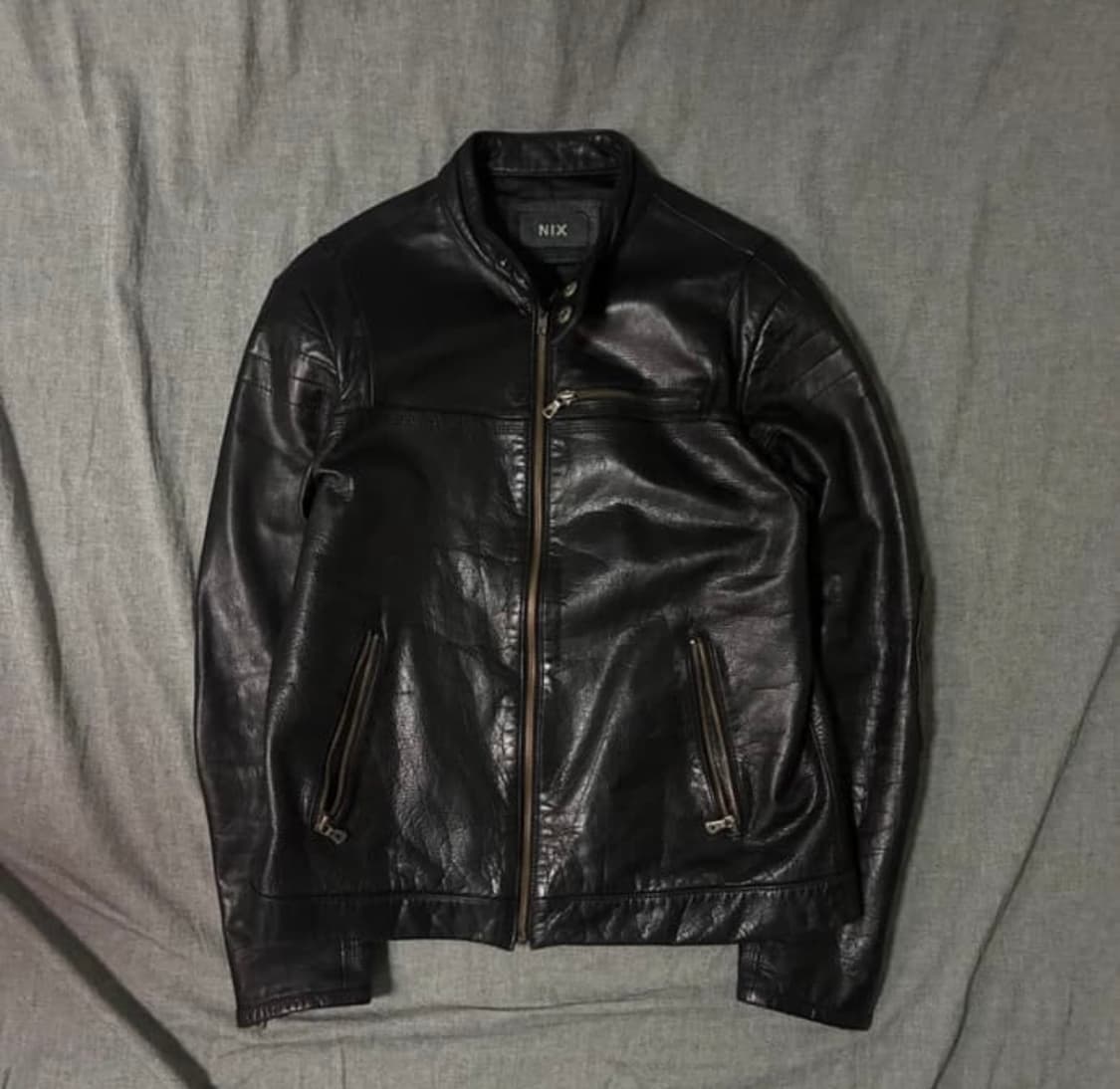 Vintage leather jacket 상품이미지5