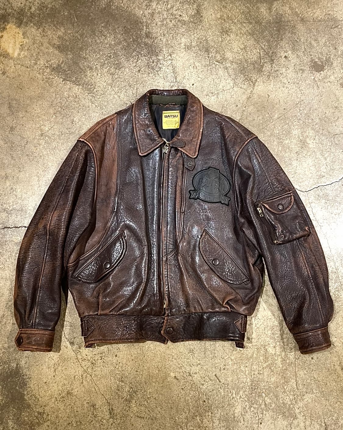 바츠 램스킨 봄버 타입 자켓 상품이미지1