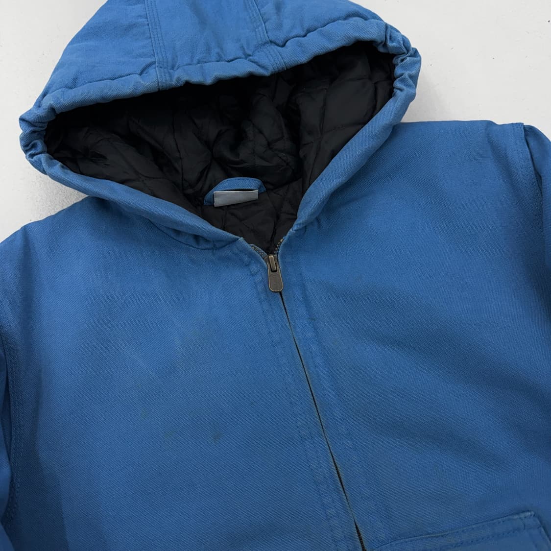 칼하트 J130 덕액티브 후드 워크자켓 하늘색 상품이미지4