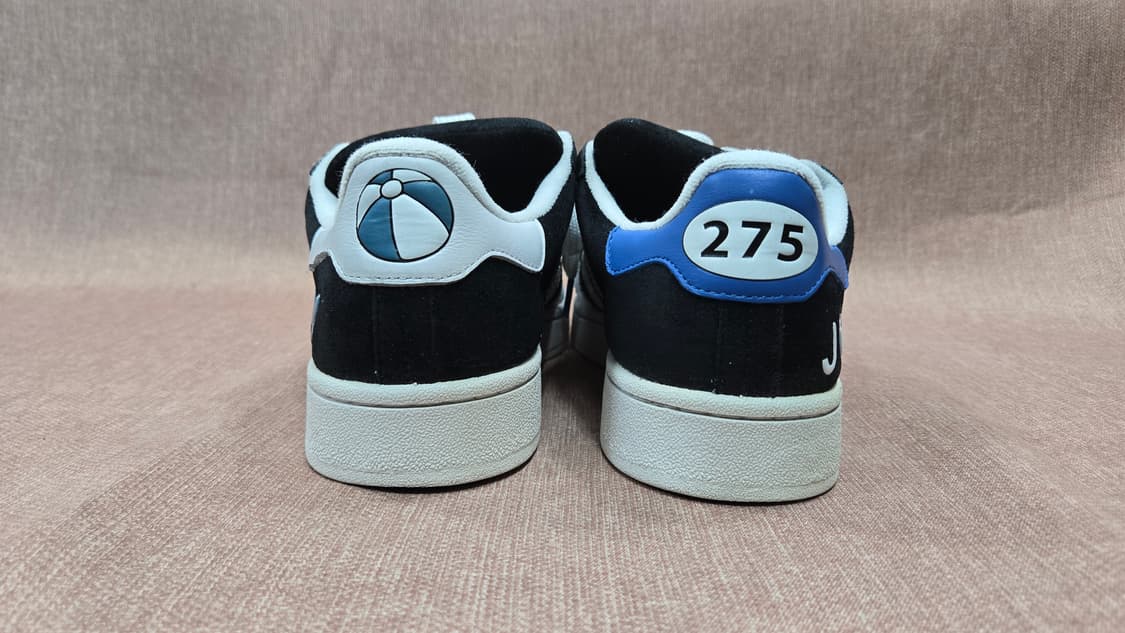 아디다스 270mm- 캠퍼스 00s 코어 블랙 클라우드 화이트 상품이미지5