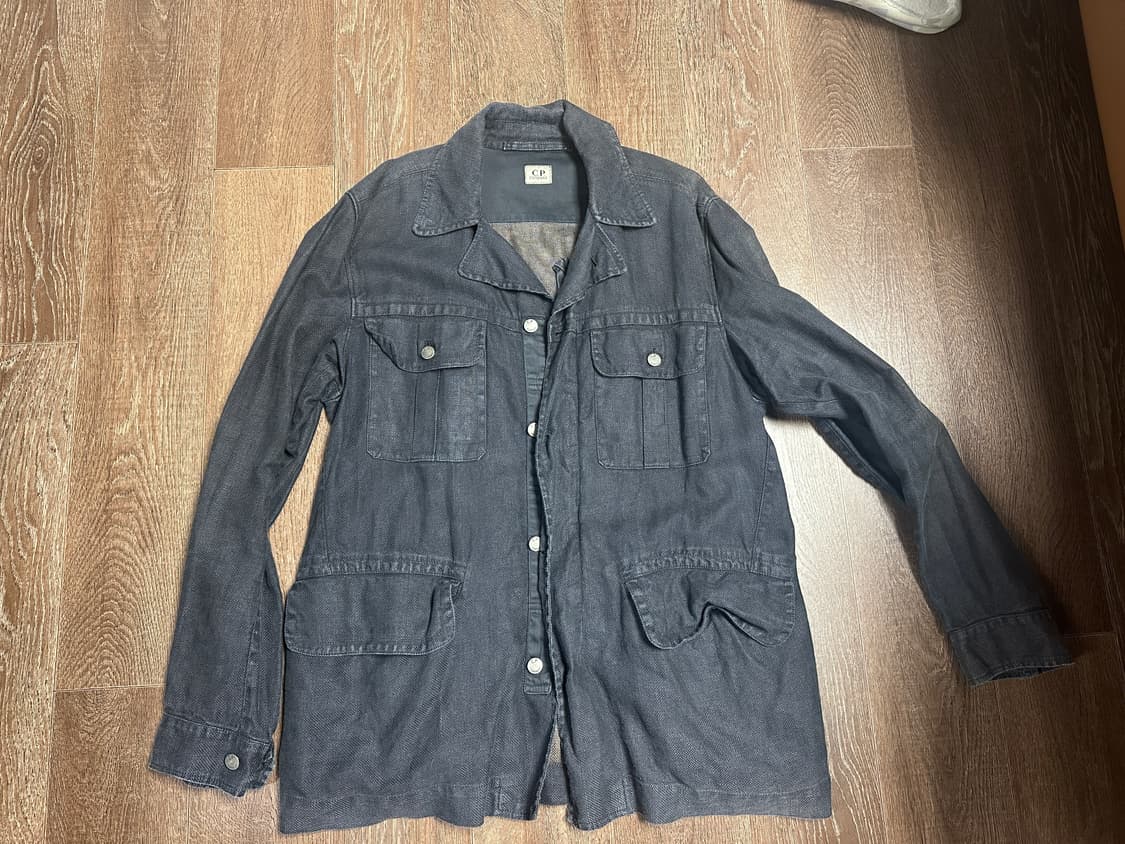 cp컴퍼니 린넨 자켓 52사이즈 105-110 추천 상품이미지1