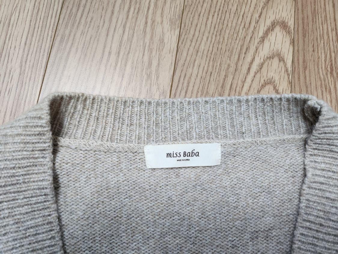 미스바바 크롭 울가디건55 66  상품이미지6