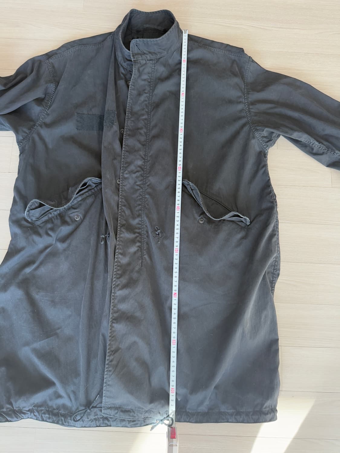 orslow 오어슬로우 m65 피쉬테일 개파카 블랙 3사이즈 노수선 상품이미지9