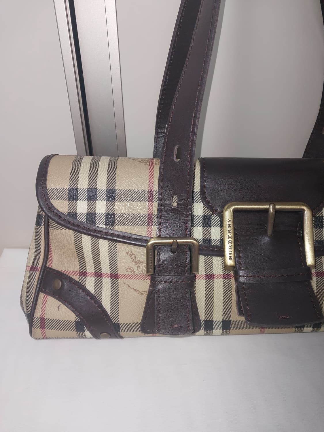 버버리 00's 바게트 숄더백 상품이미지4