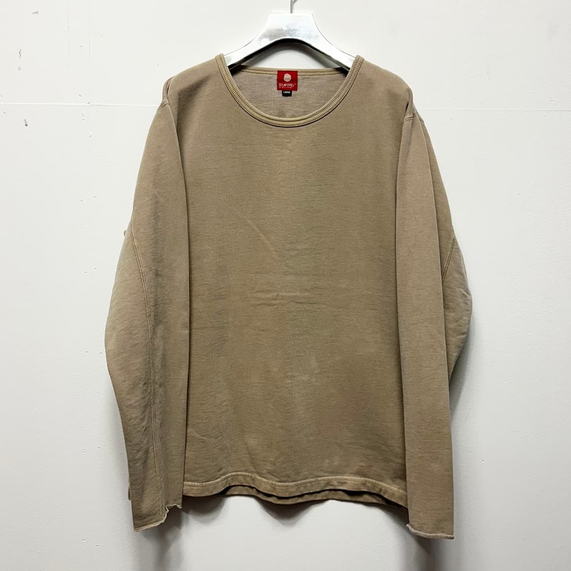 Blue way 블루웨이 핸드다잉 롱슬리브 상품이미지1